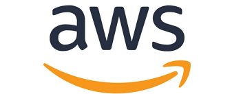 Partial view of the AWS logo with the signature orange smile.